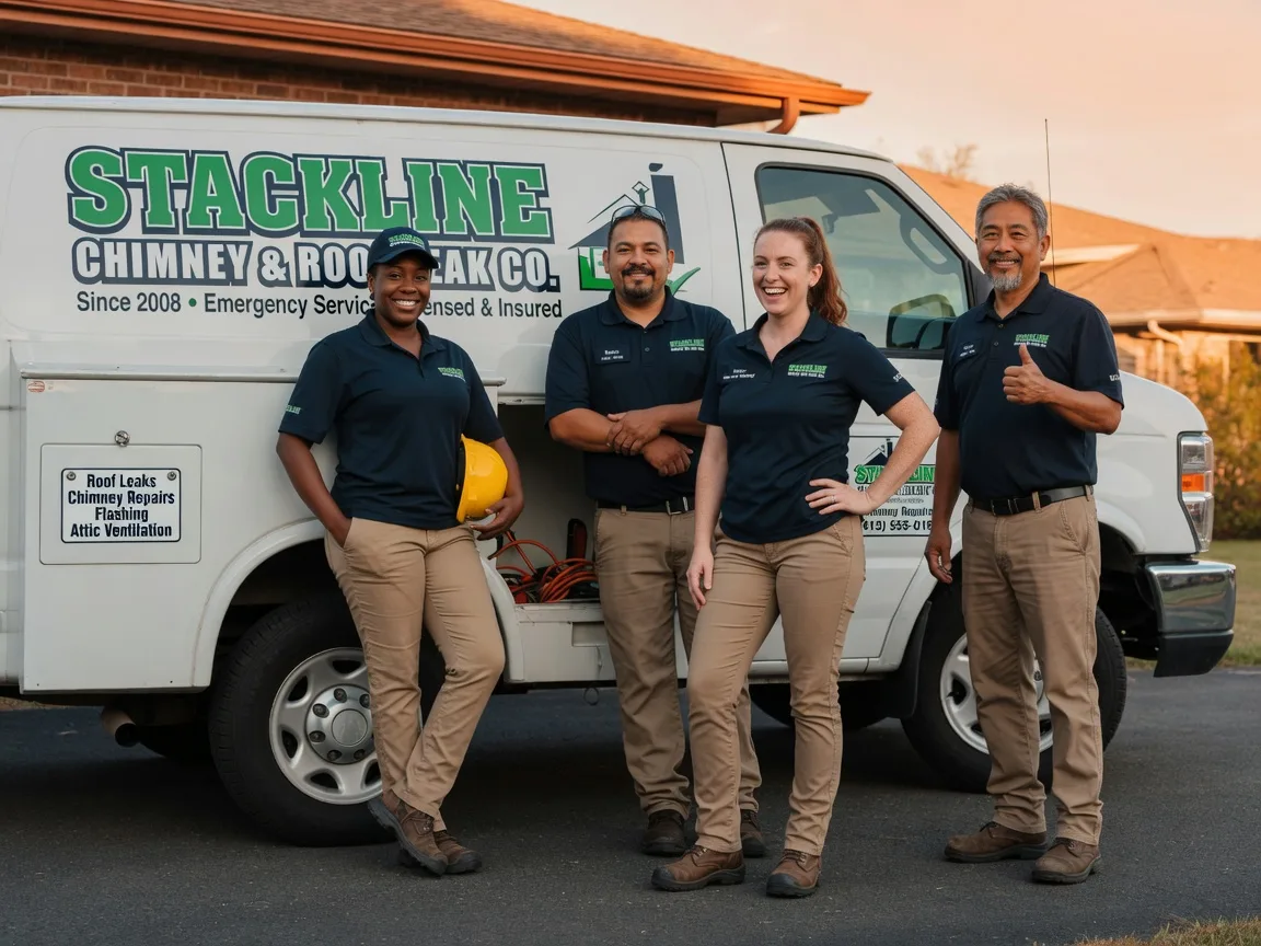 Chimney flashing repair company in Sussex, VA